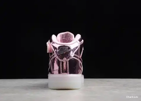 1 Force Rose Air Mid Kids Pink 314197-8300 Nike WB 0604
